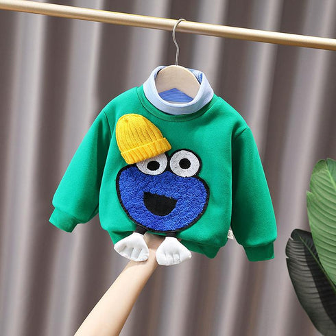 Autumn and winter children's velvet vests